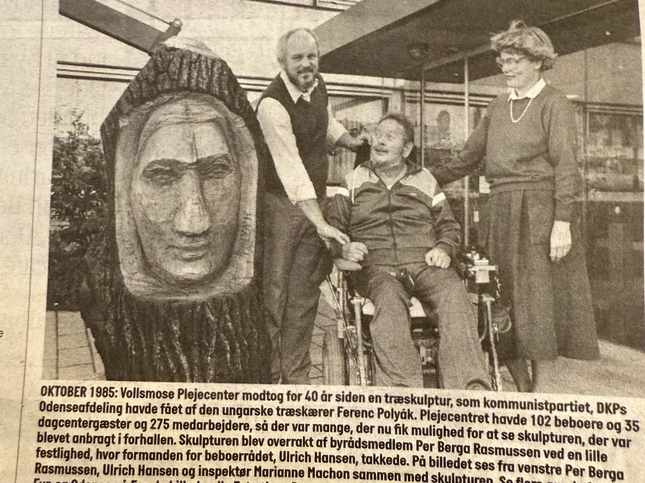 Billede 1 - Træfigur