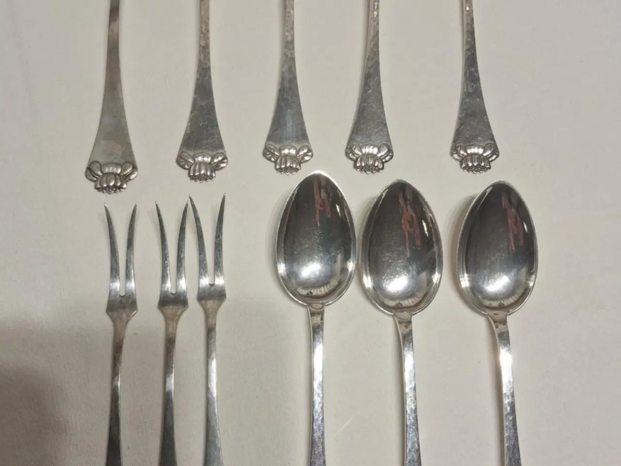 Billede 3 - Hans Hansen "Åkande" Sølvbestik
