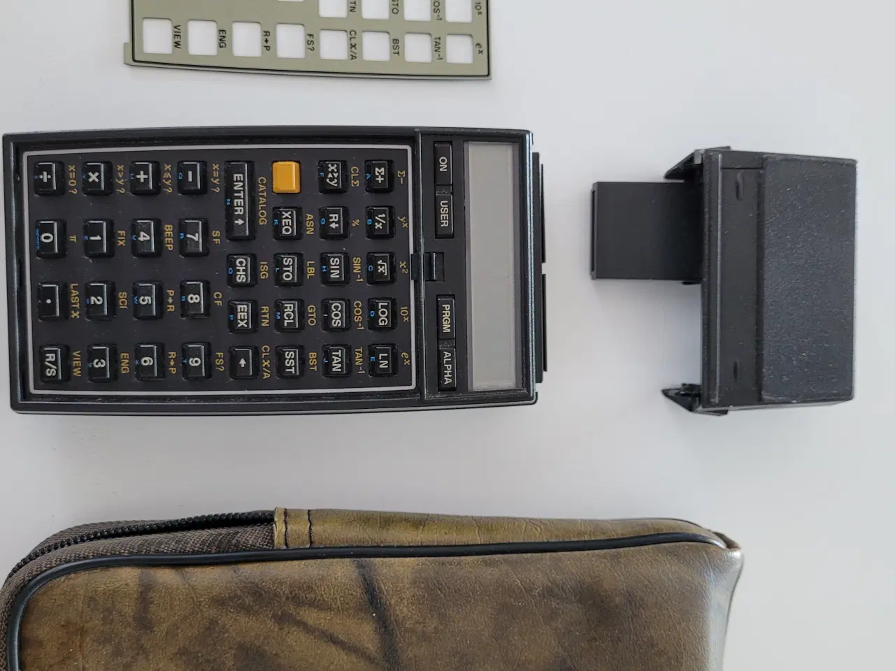 Billede 1 - HP-41C med kortlæser og memory moduler