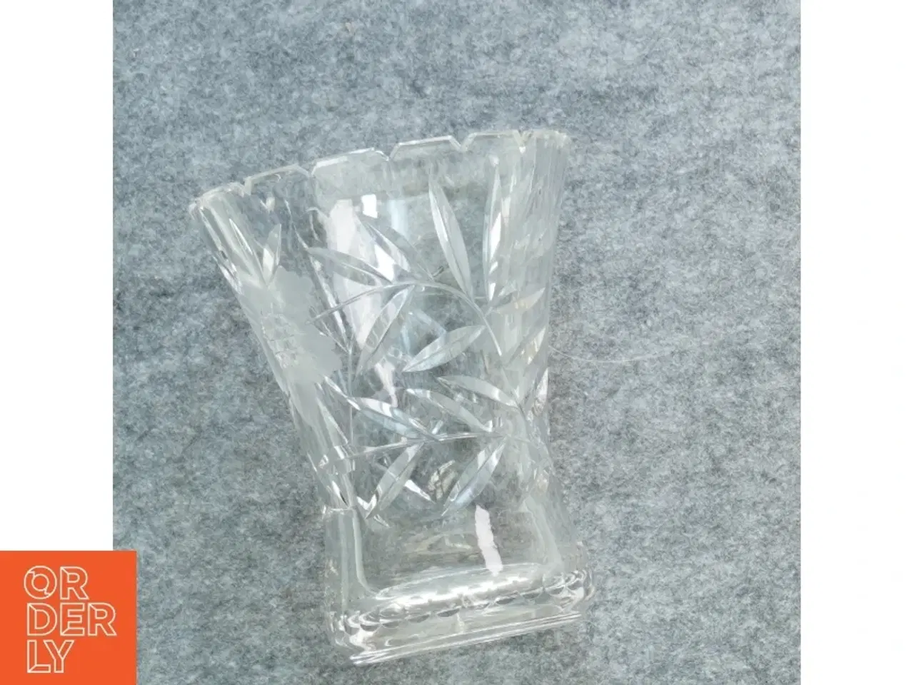 Billede 2 - Vase i krystal (str. 16 x 13 cm)