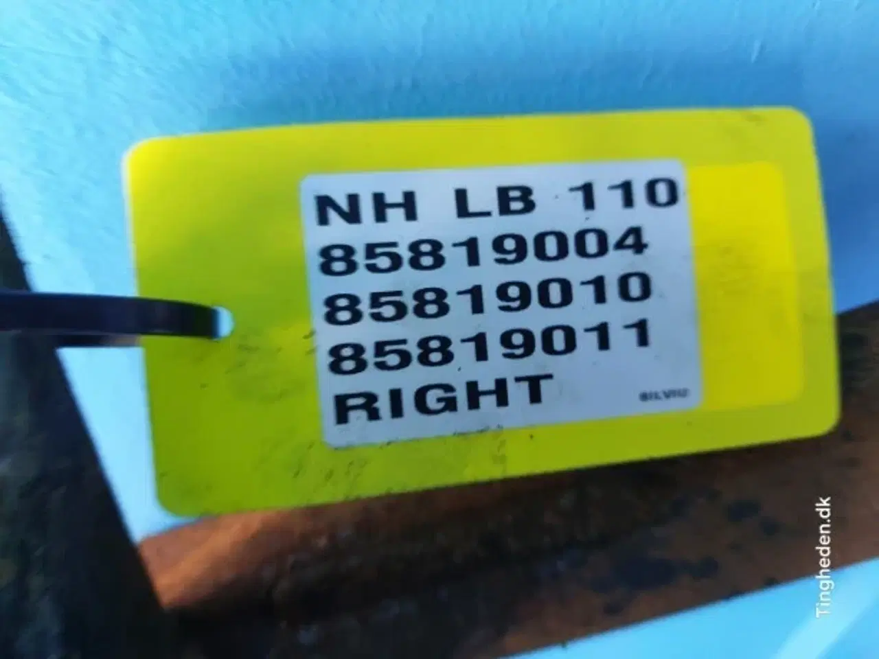 Billede 9 - New Holland LB110 Hjulskærm R.  85819004