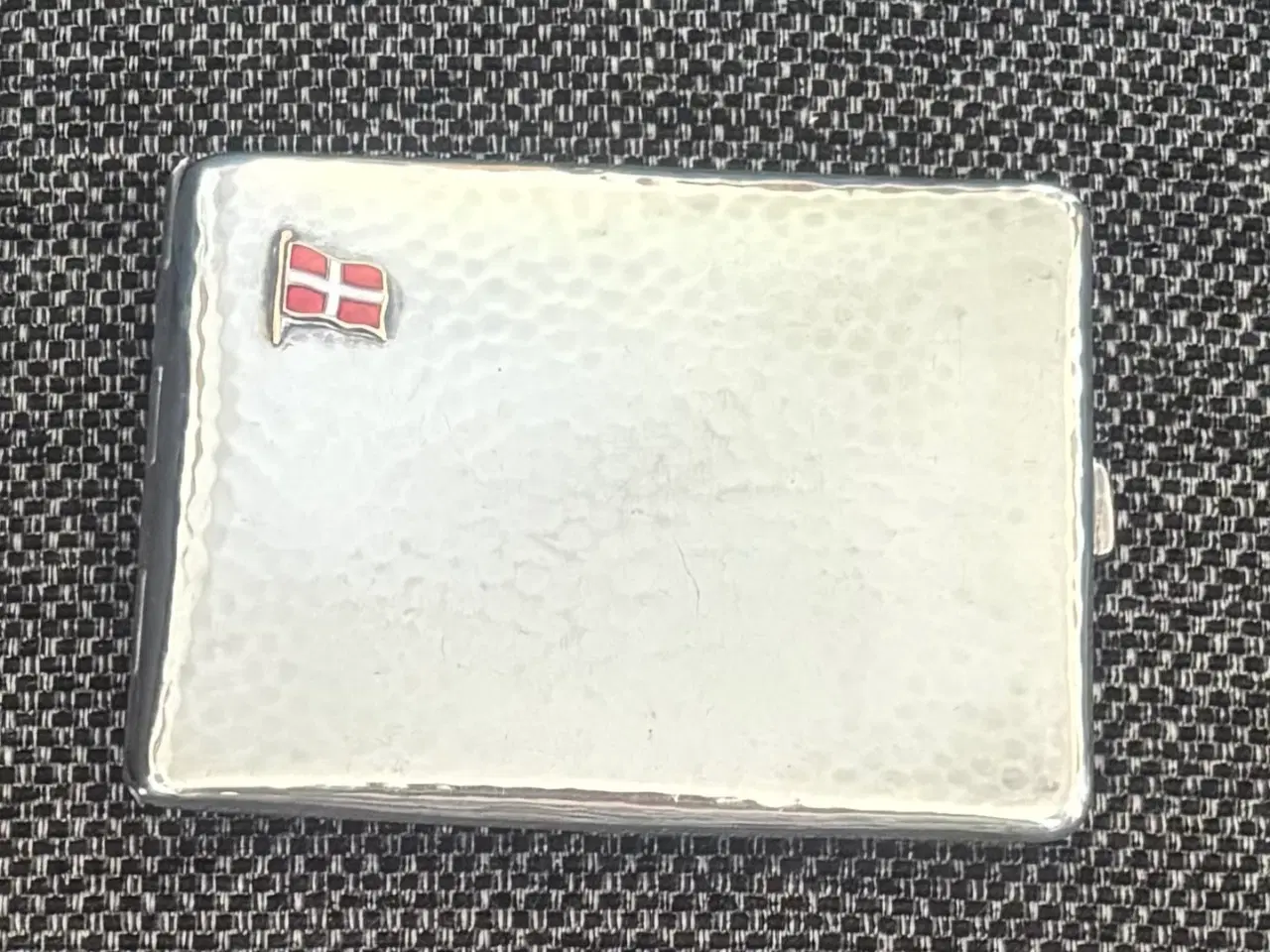 Billede 1 - Cigaretetui i nysølv