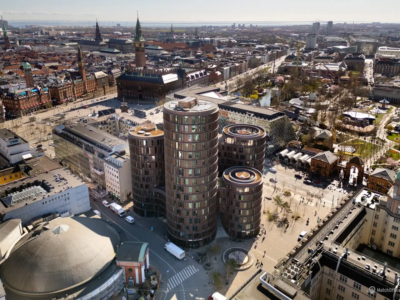 Billede 1 - Eksklusivt kontorlejemål i Axel Towers