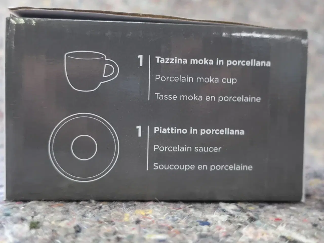 Billede 2 - Kaffe BIALETTI Moka Express porcelænskop + underkop
