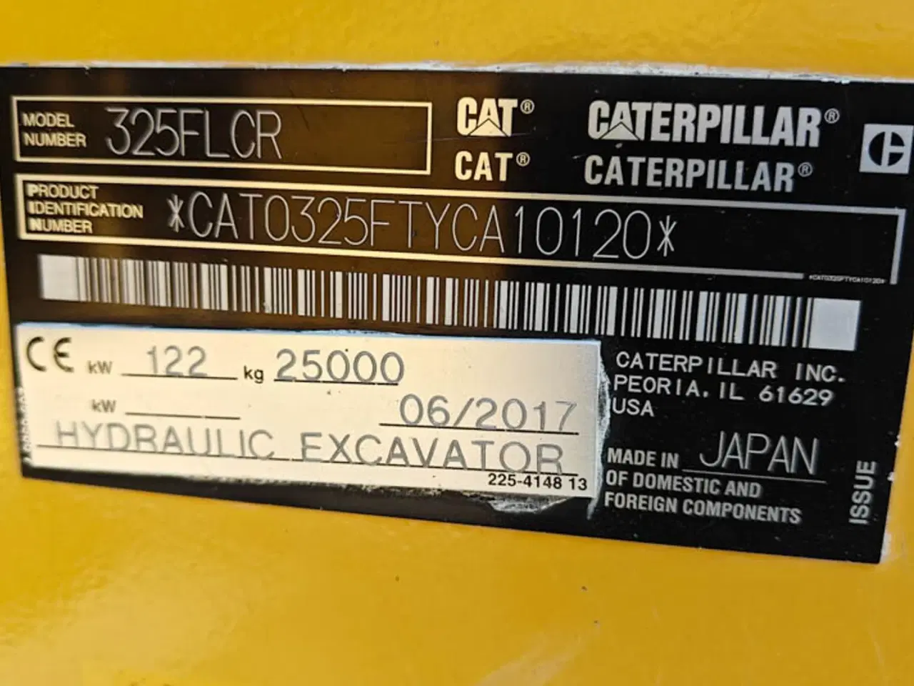 Billede 21 - CAT 325 FLCR Med Rototilt