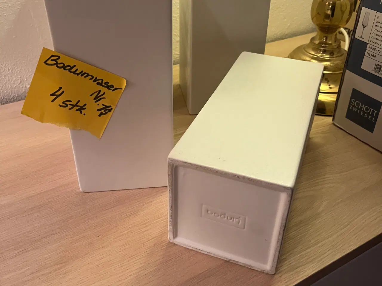 Billede 1 - Bodum, 4 stk. vaser