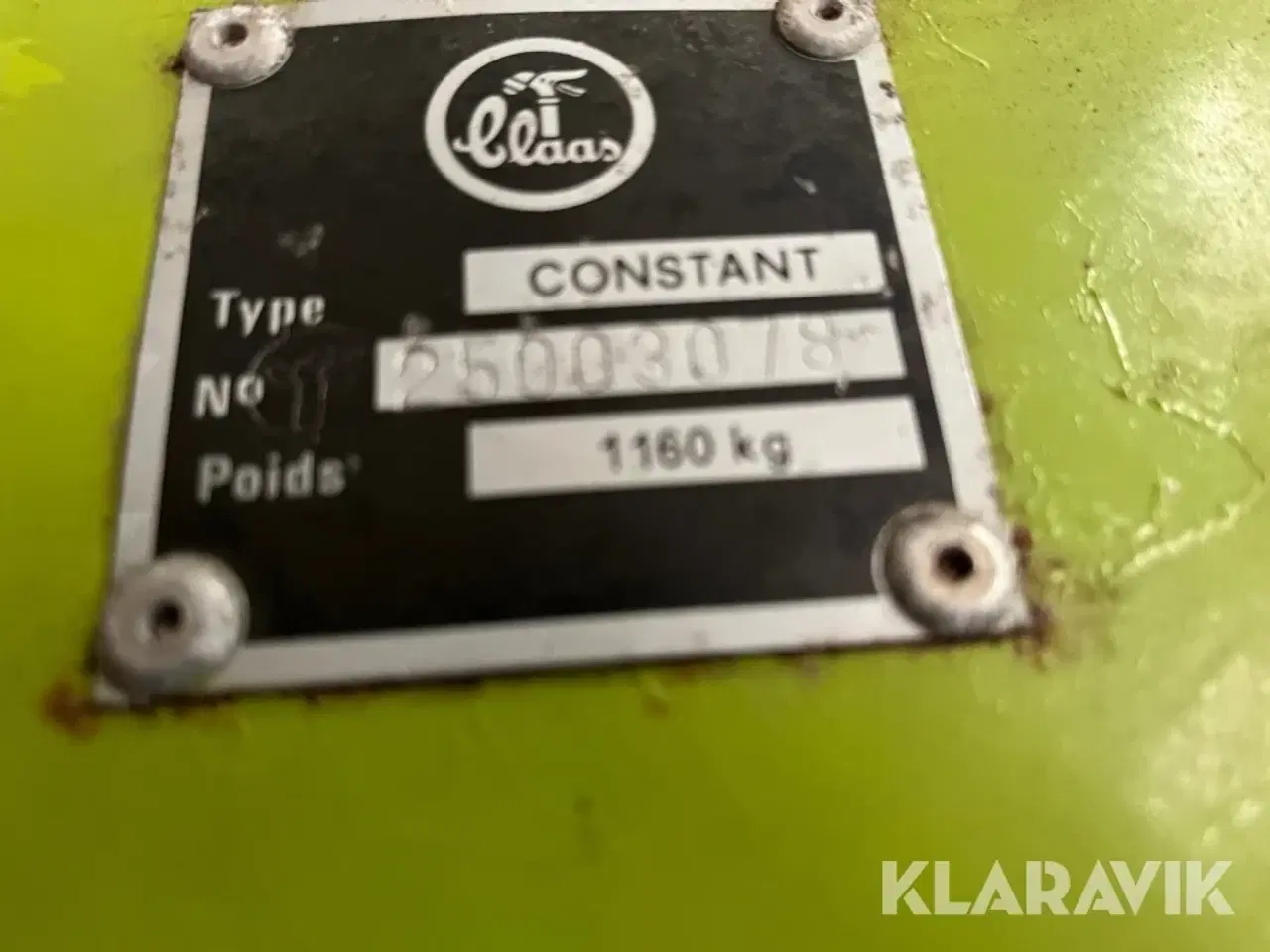 Billede 7 - Småballe presser Claas Constant