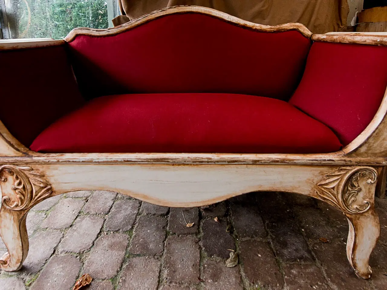 Billede 1 - Flot og ren sofa i rokokostil fra Kbh. Musikmuseum