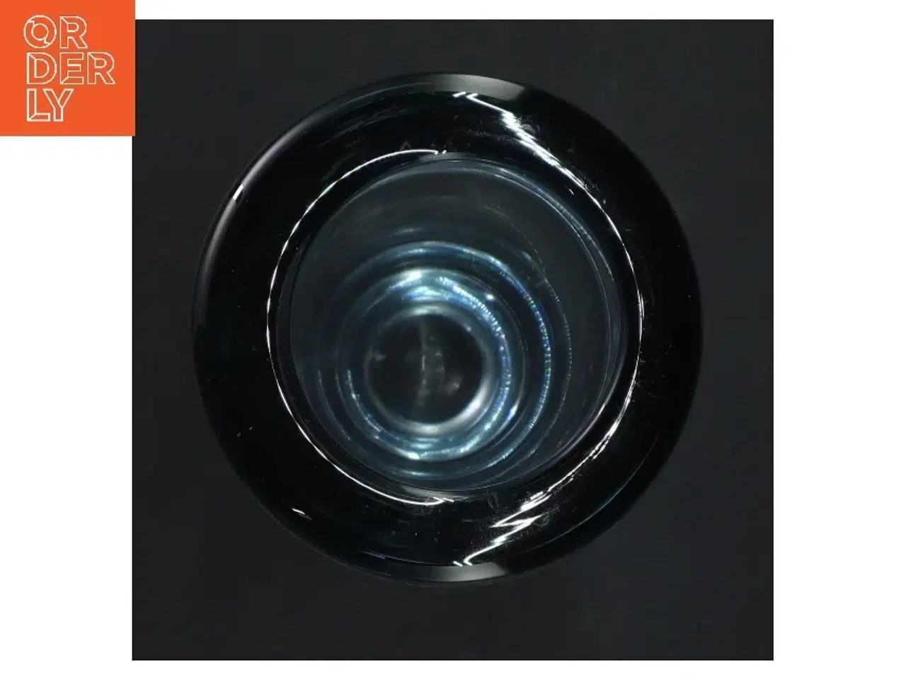 Billede 2 - Glasvase (str. Ø 10 cm længde 18,5 cm)