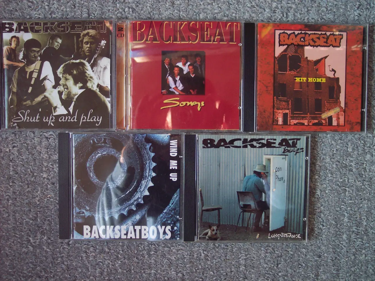 Billede 2 - .BACKSEAT & BACKSEAT BOYS.  CDer sælges stykvis   