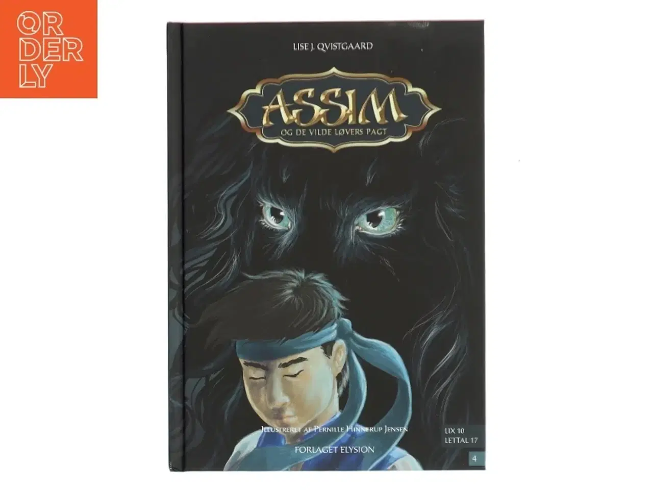 Billede 1 - Assim og de vilde løvers pagt Assim serien bog 4 af Lise J. Qvistgaard (Bog)