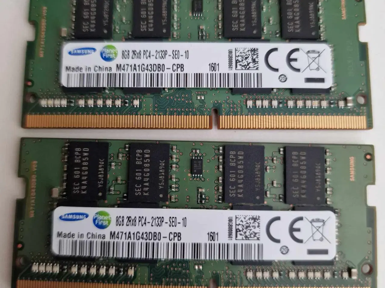 Billede 1 - RAM 8GB x2 (16GB) til PC4