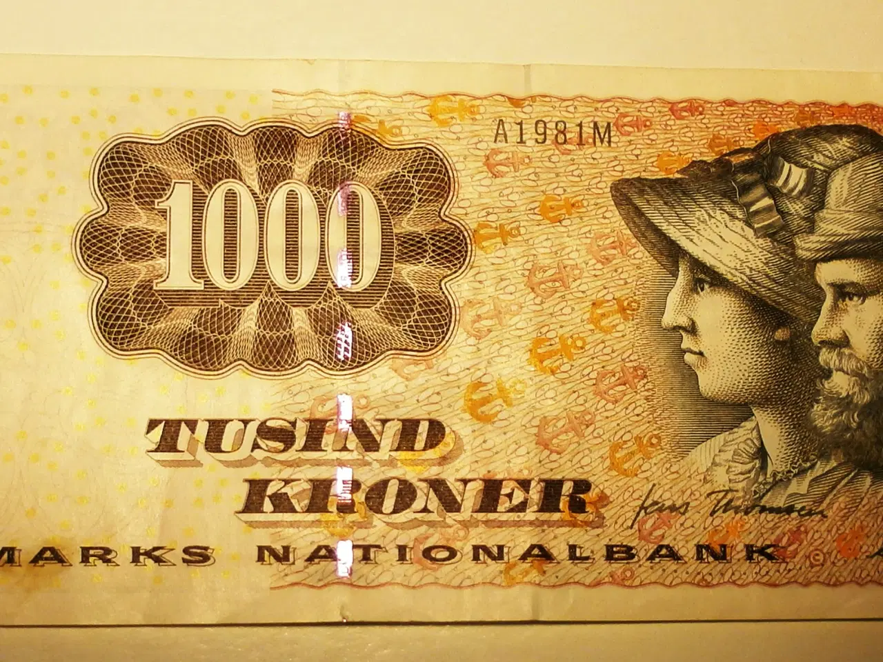 Billede 2 - 1000 DKK fra 1997