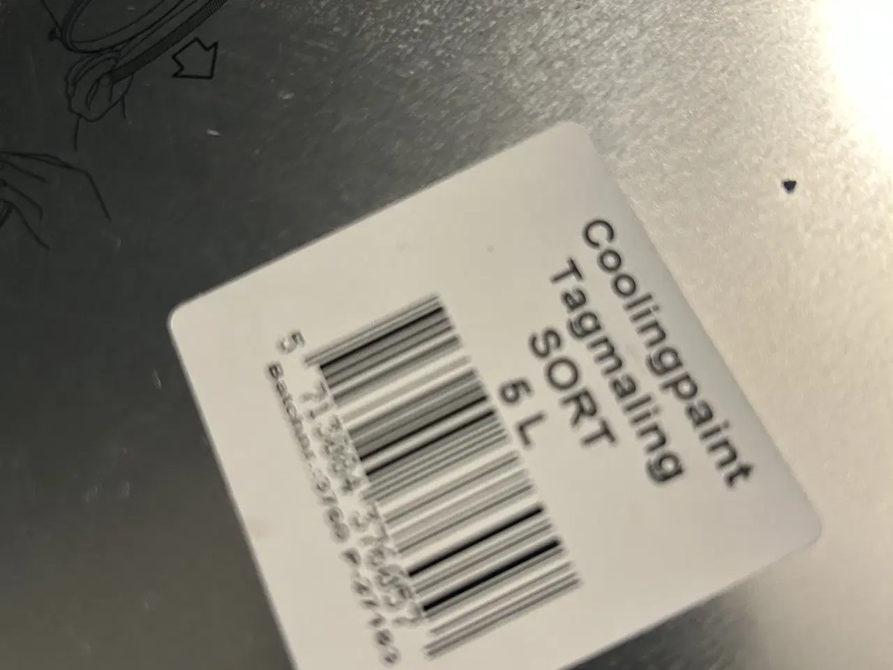 Billede 2 - Tagmaling Sort - 3x 5L