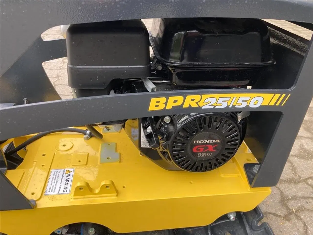 Billede 10 - Bomag BPR 25/50 Regulering af vibrator og motoromdrejninger fra håndtag