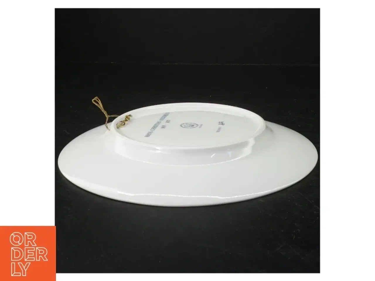 Billede 3 - Dekorativ samletallerken fra Copenhagen Porcelon (str. Ø, 24 cm)