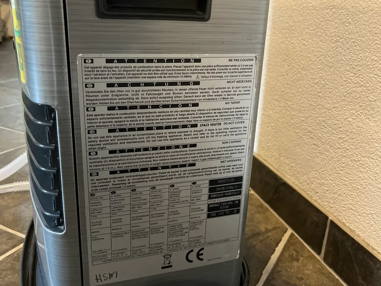 Billede 3 - Zibro petroleums varmer, SRE 153 TC