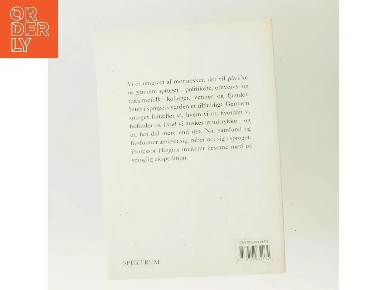 Billede 3 - Tidens Sprog af Jørn Lund (Bog)