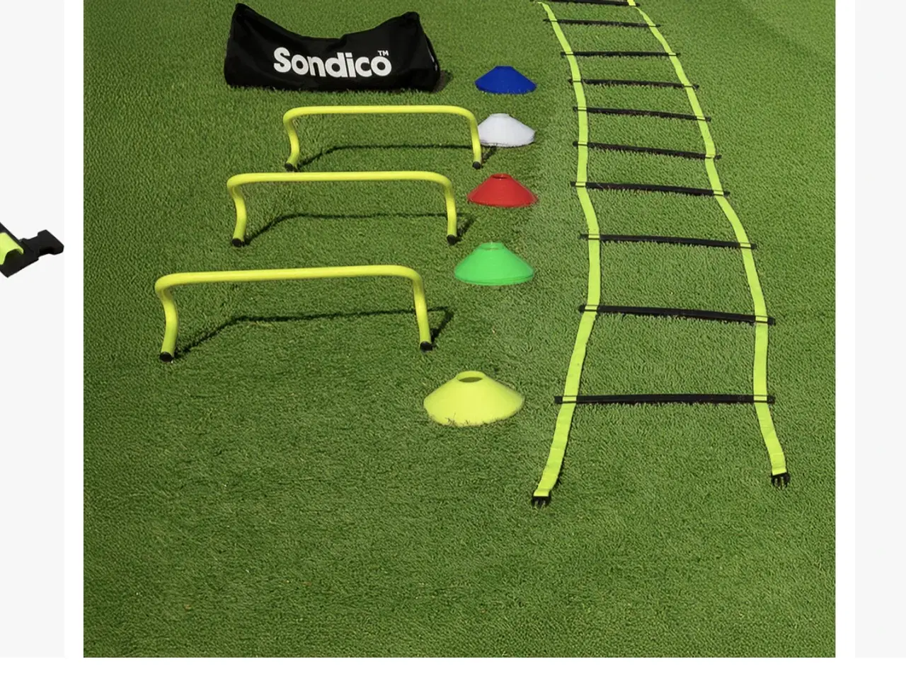 Billede 1 - Træningssæt med kegler m.m se billede