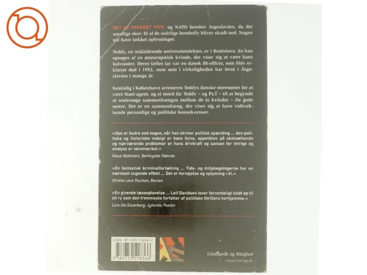 Billede 3 - De gode søstre : roman af Leif Davidsen (Bog)