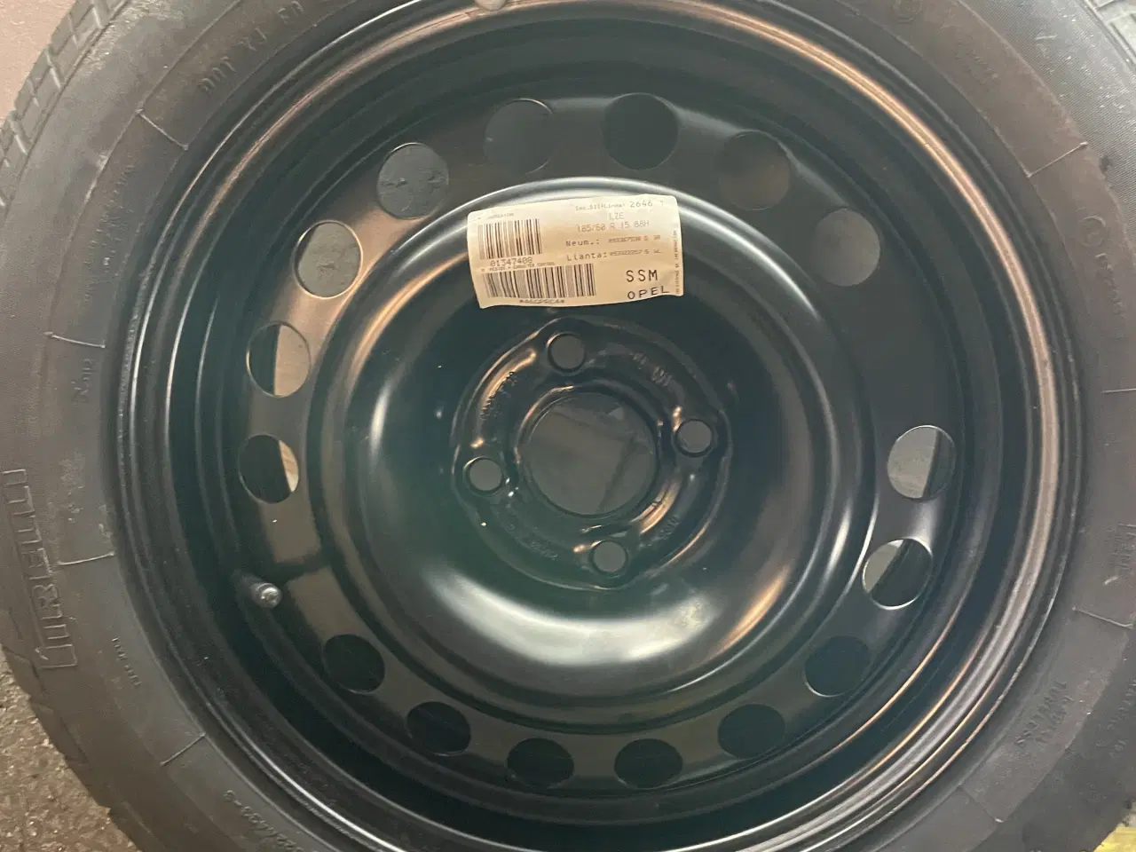 Billede 1 - Ny fælge og dæk til Opel 
