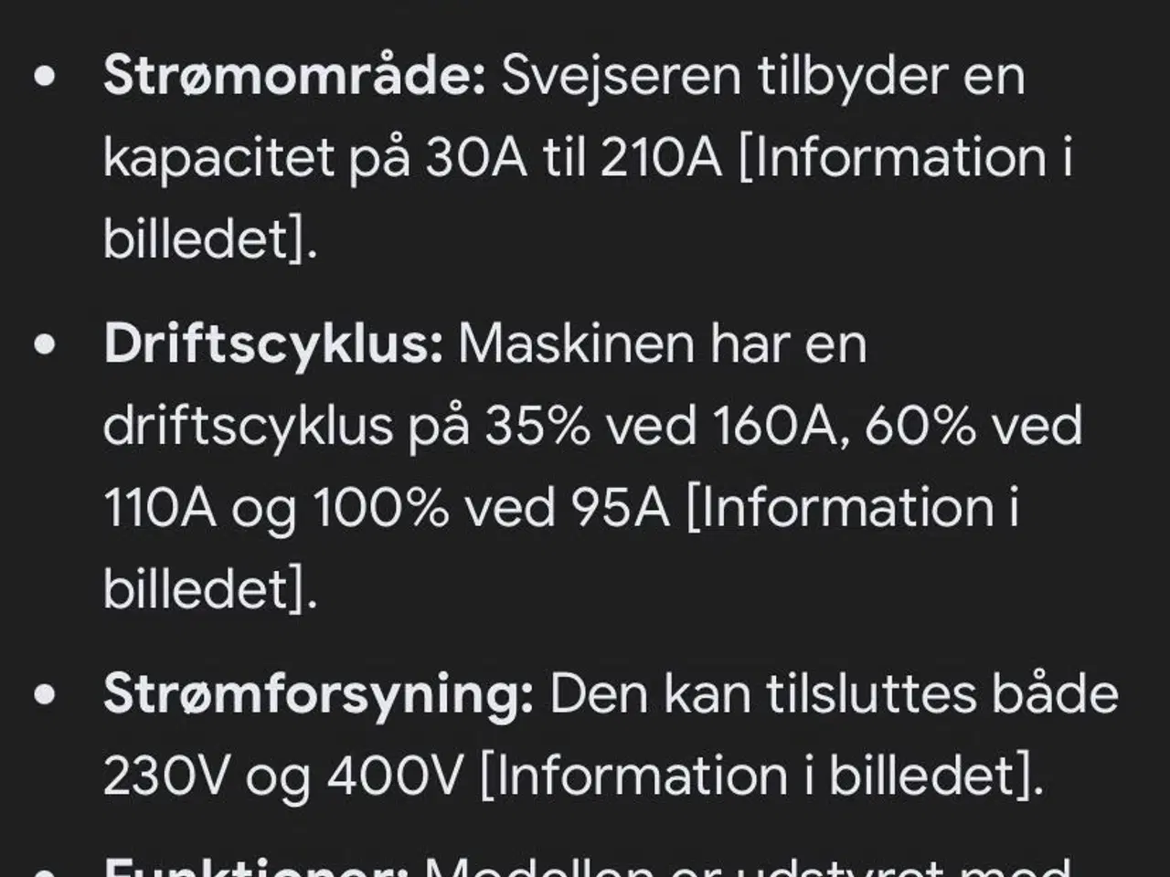 Billede 3 - Wesitalia Wega 2310 svejsemaskine 