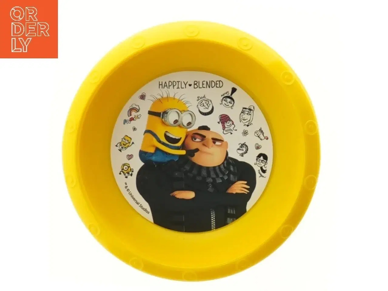 Billede 2 - Børneskåle med minions design (str. Ø 16,5 cm)