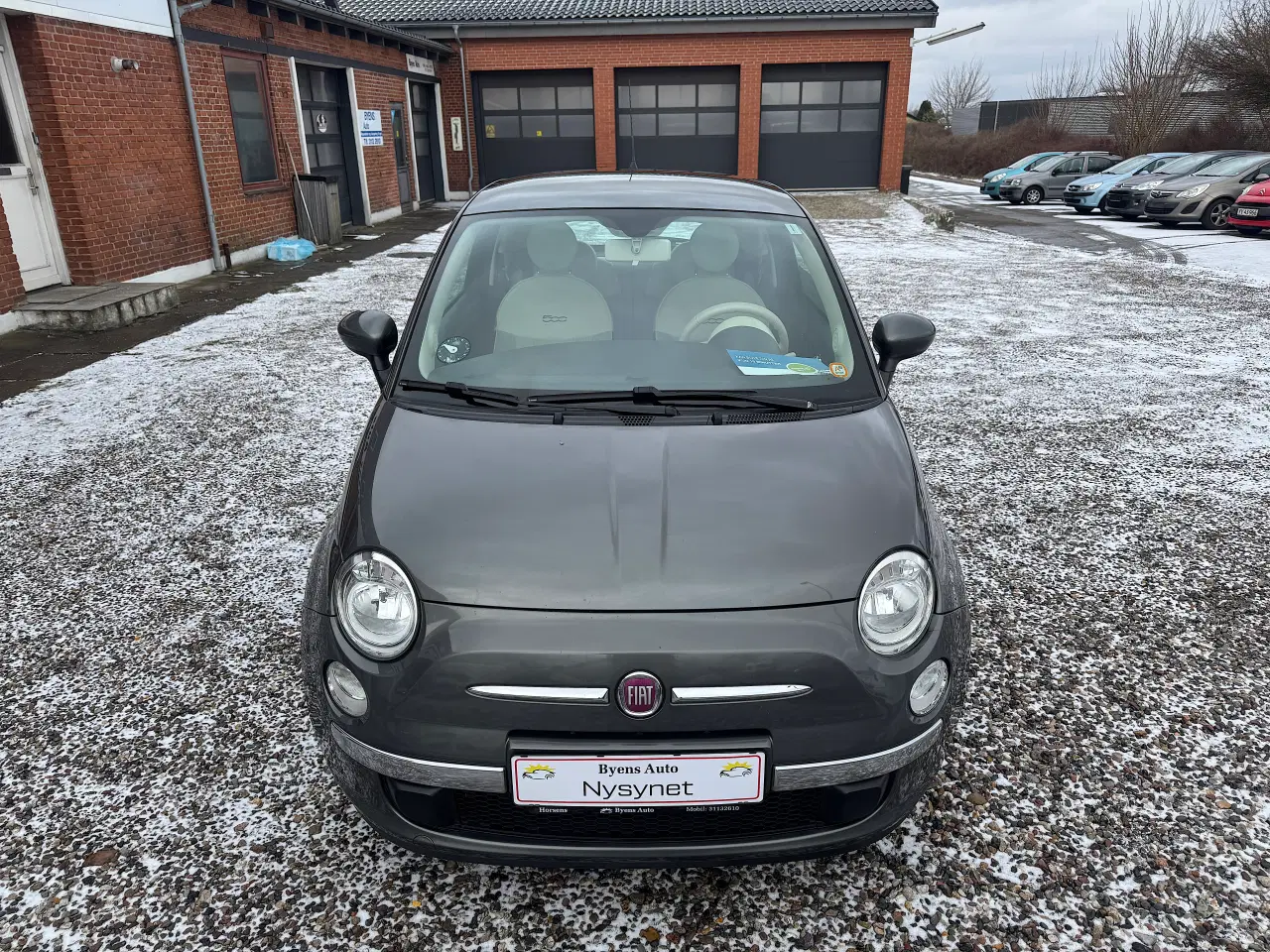 Billede 4 - Fiat 500 Nysyn Økonomisk køre langet 27 K/L