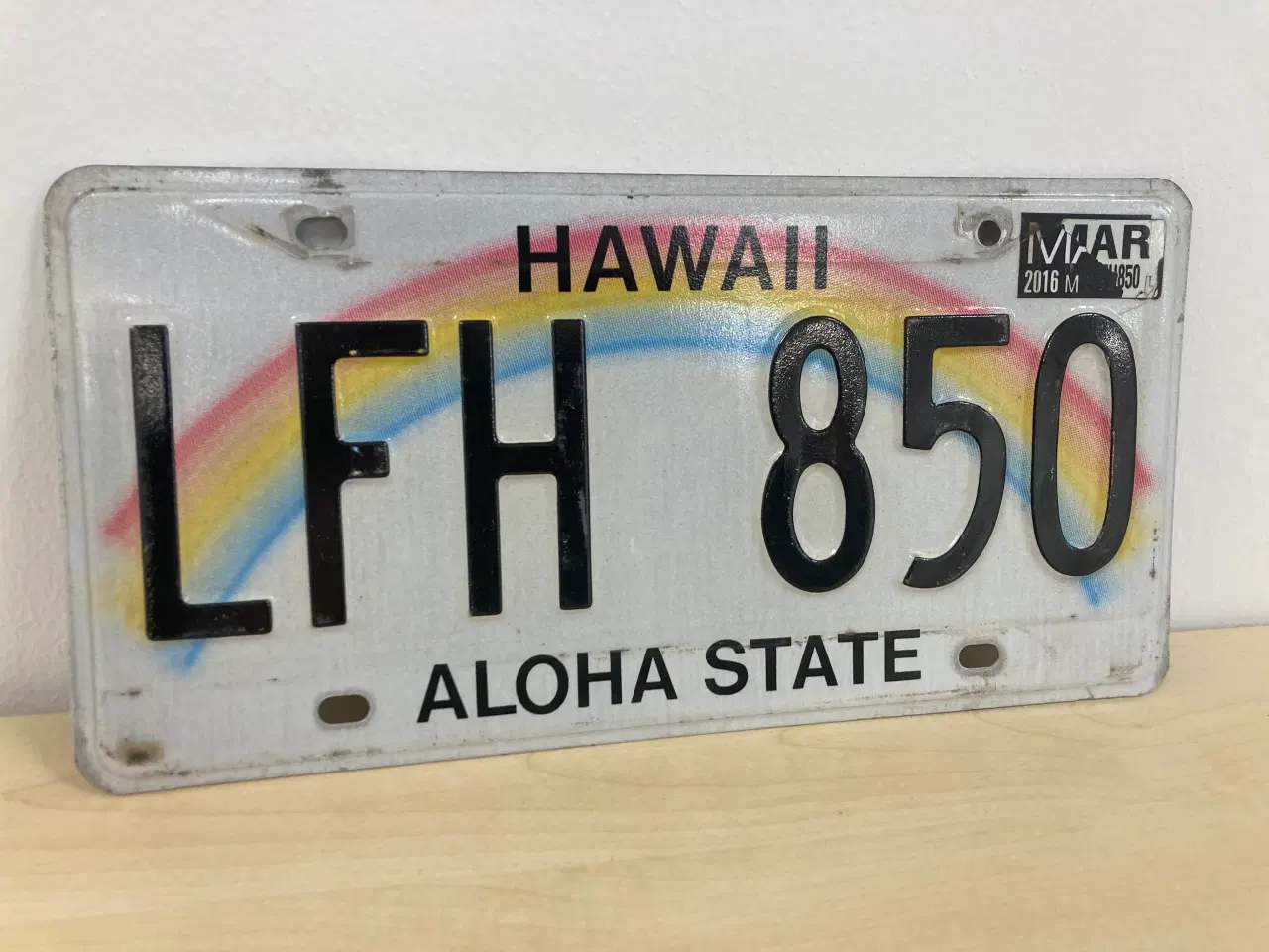 Billede 2 - Hawaii US nummerplade 