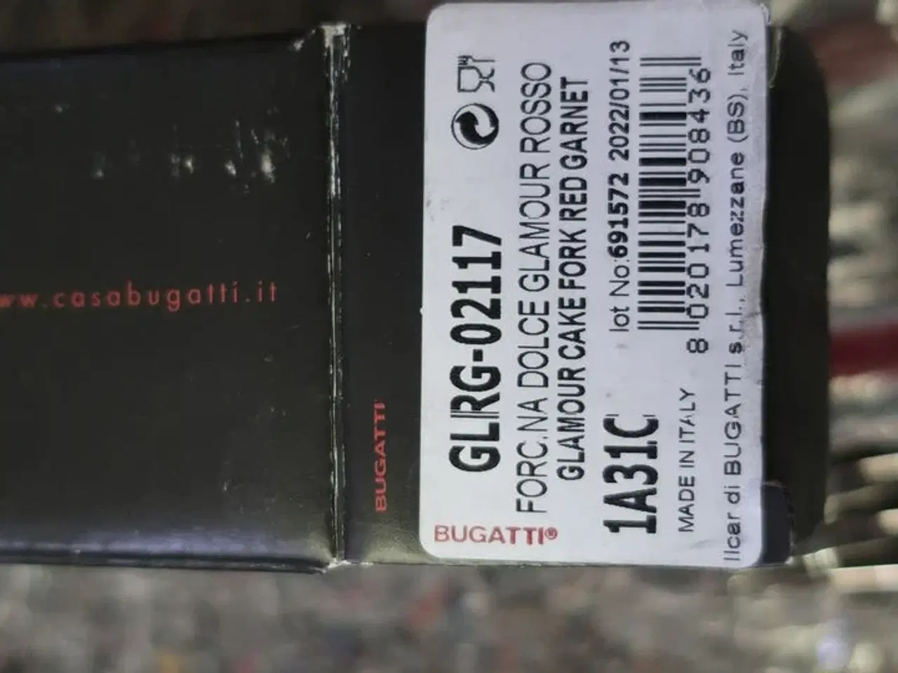 Billede 13 - 228 stk. bestik BUGATTI GLAMOUR ROSSO GRANATA