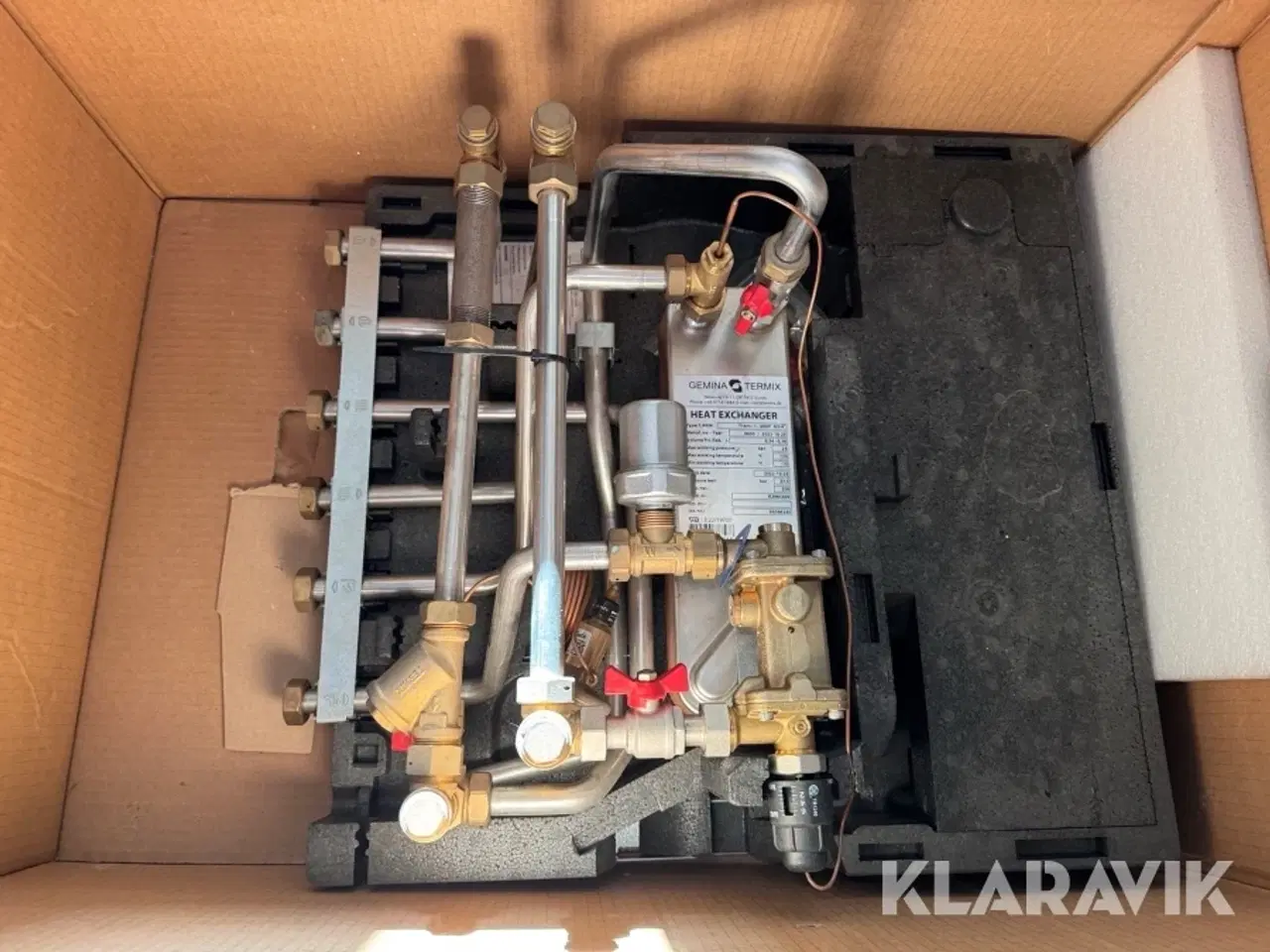 Billede 5 - Fjernvarme Unit Gemina Termix T16H+-1 - 40HP G3/4" varmeveksler