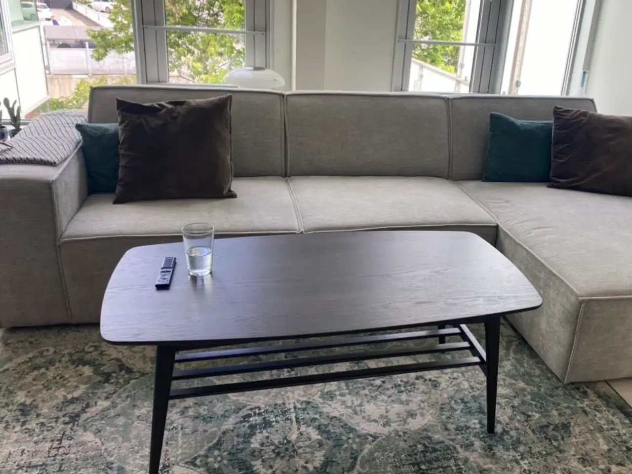 Billede 2 - Woodstock sofabord i røgfarvet træ