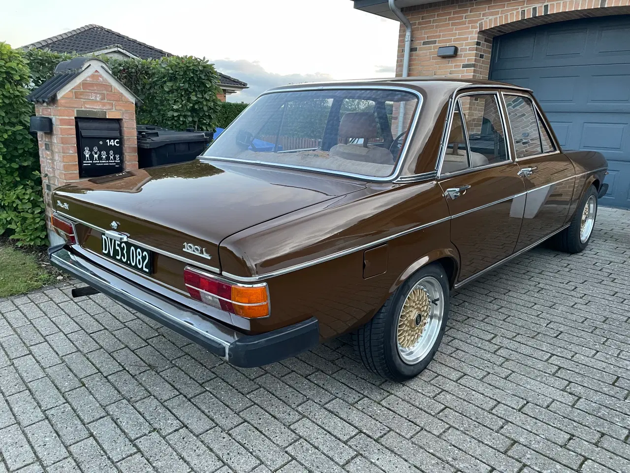 Billede 4 - Audi 100L 1975 Sorte plader