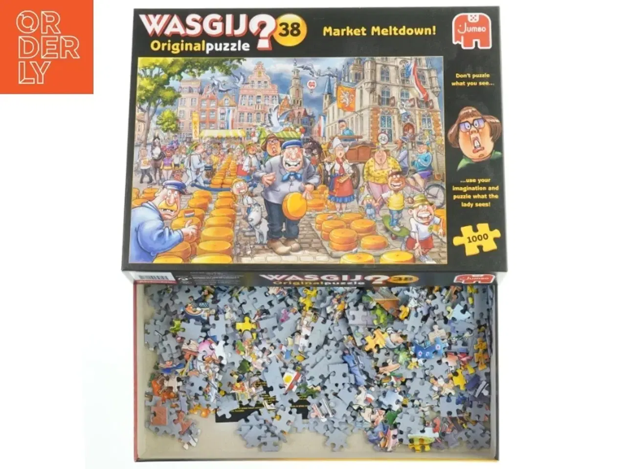 Billede 1 - WASGIJ puslespil fra Jumbo (str. 37x27 cm)
