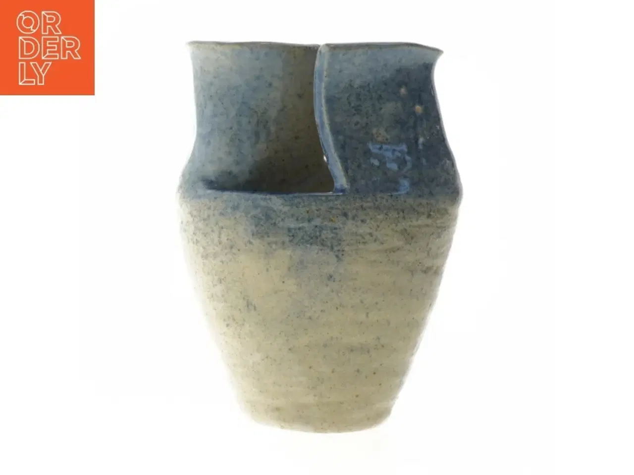 Billede 1 - Unik keramisk vase (str. 20 cm)