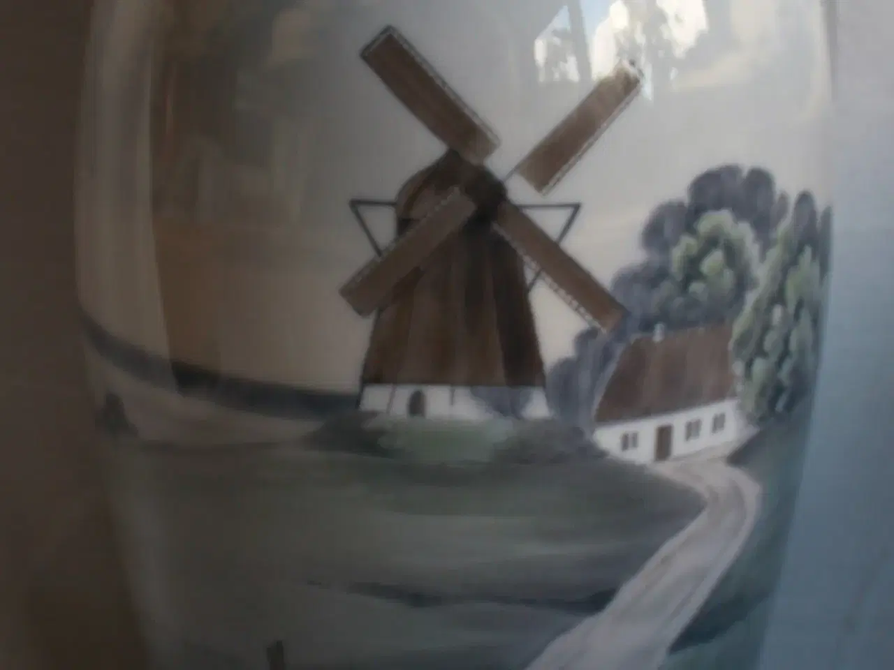 Billede 2 - Vase med mølle fra Bing of Grøndahl