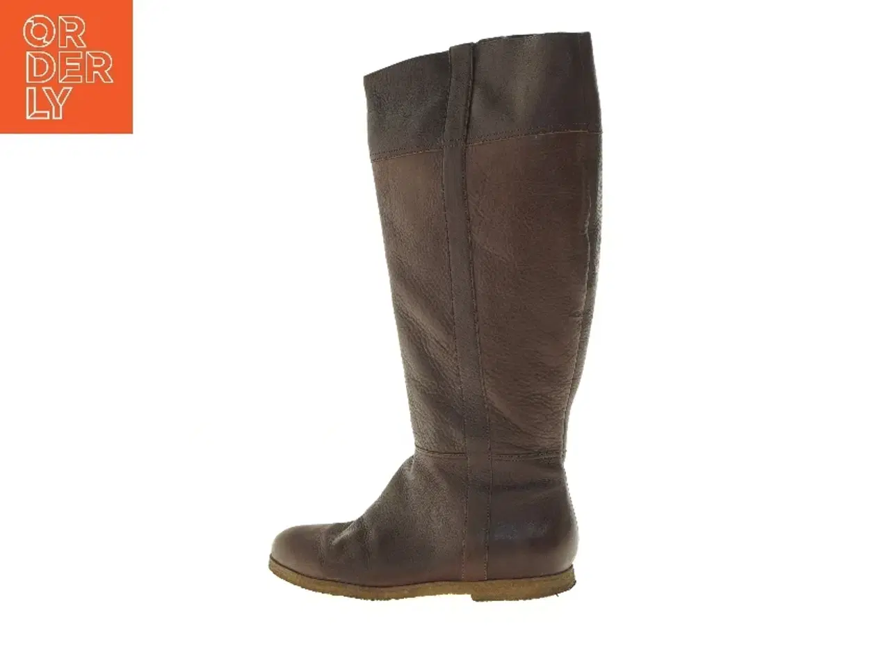 Billede 1 - Brune læderstøvler, størrelse 40 fra Ca Shott (str. 40 )