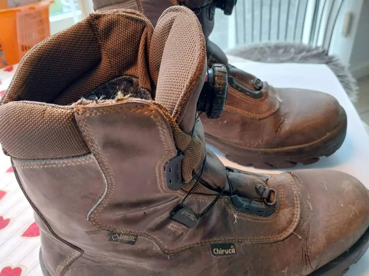 Billede 1 - Støvler Chiruca str 45 Goretex Boa-lukke læder