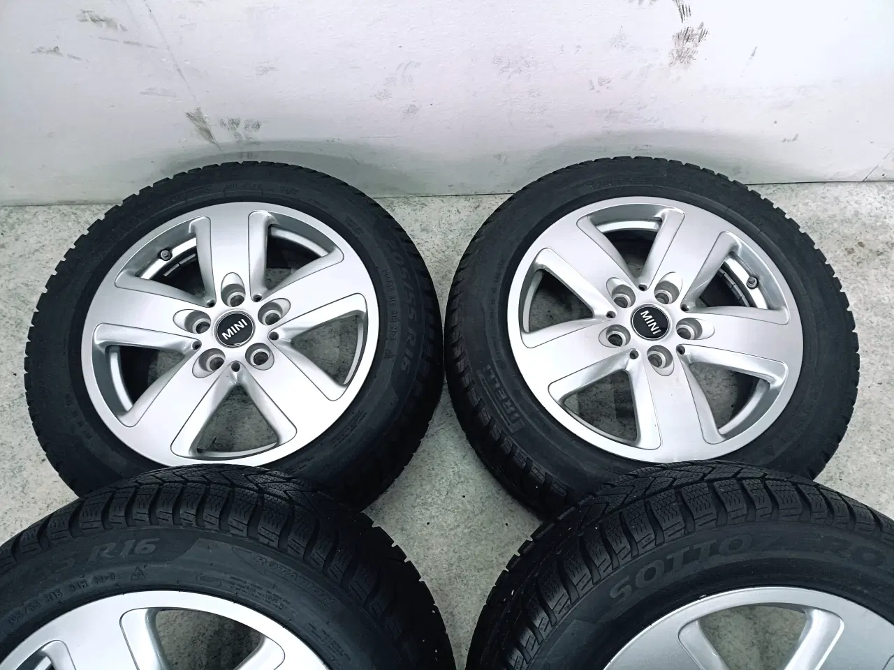 Billede 4 - 5x112 16" ET52 nav 66,6ø MINI vintersæt inkl.TPMS