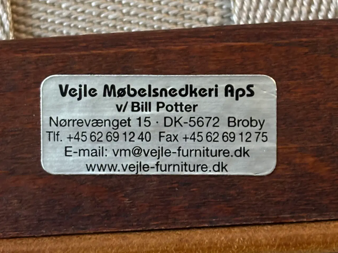 Billede 4 - Stolesæt fra Vejle Møbelsnedkeri