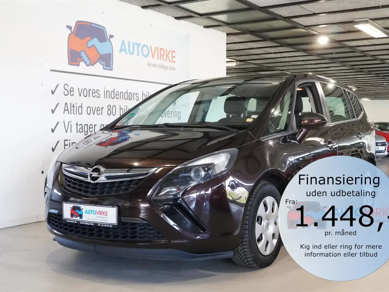 Billede 1 - Opel Zafira 1,4 Turbo Limited Start/Stop 120HK 6g