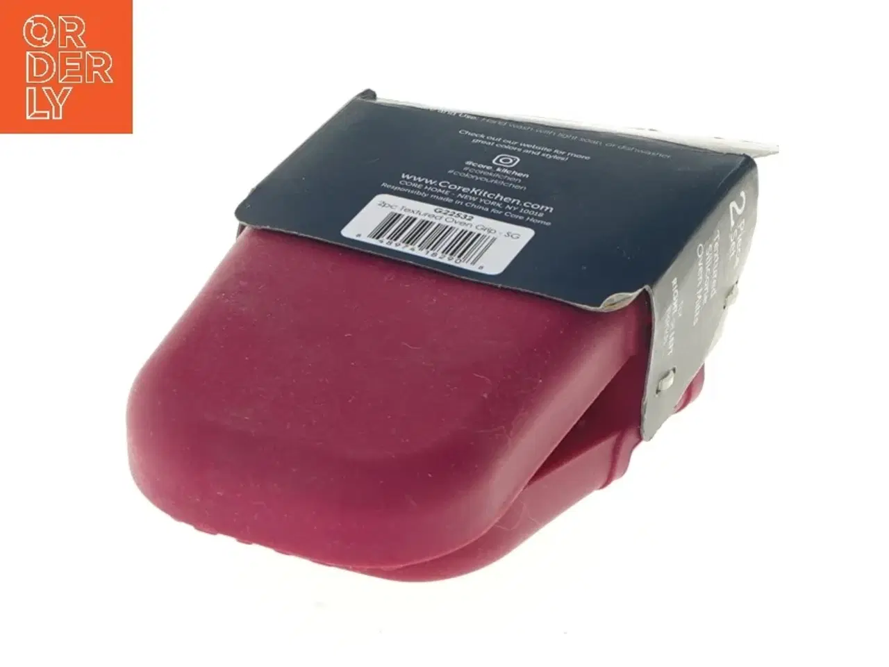 Billede 4 - Nyt Sæt med 2 silikone grydelapper fra Core Kitchen (str. 15x6x8,5 cm)