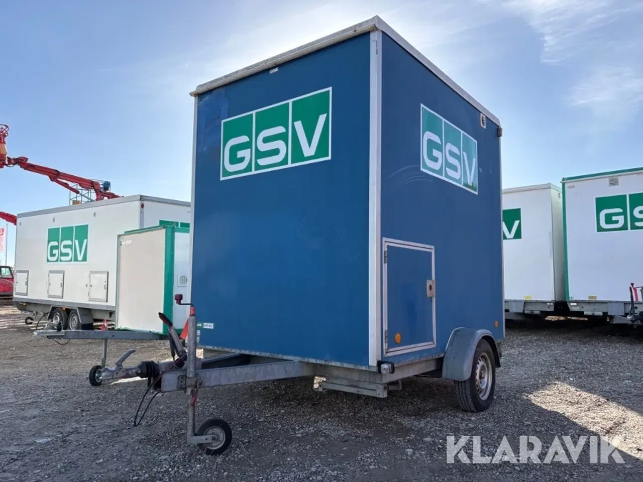 Billede 1 - Badmobil 1 rum med kværn Scanvogn