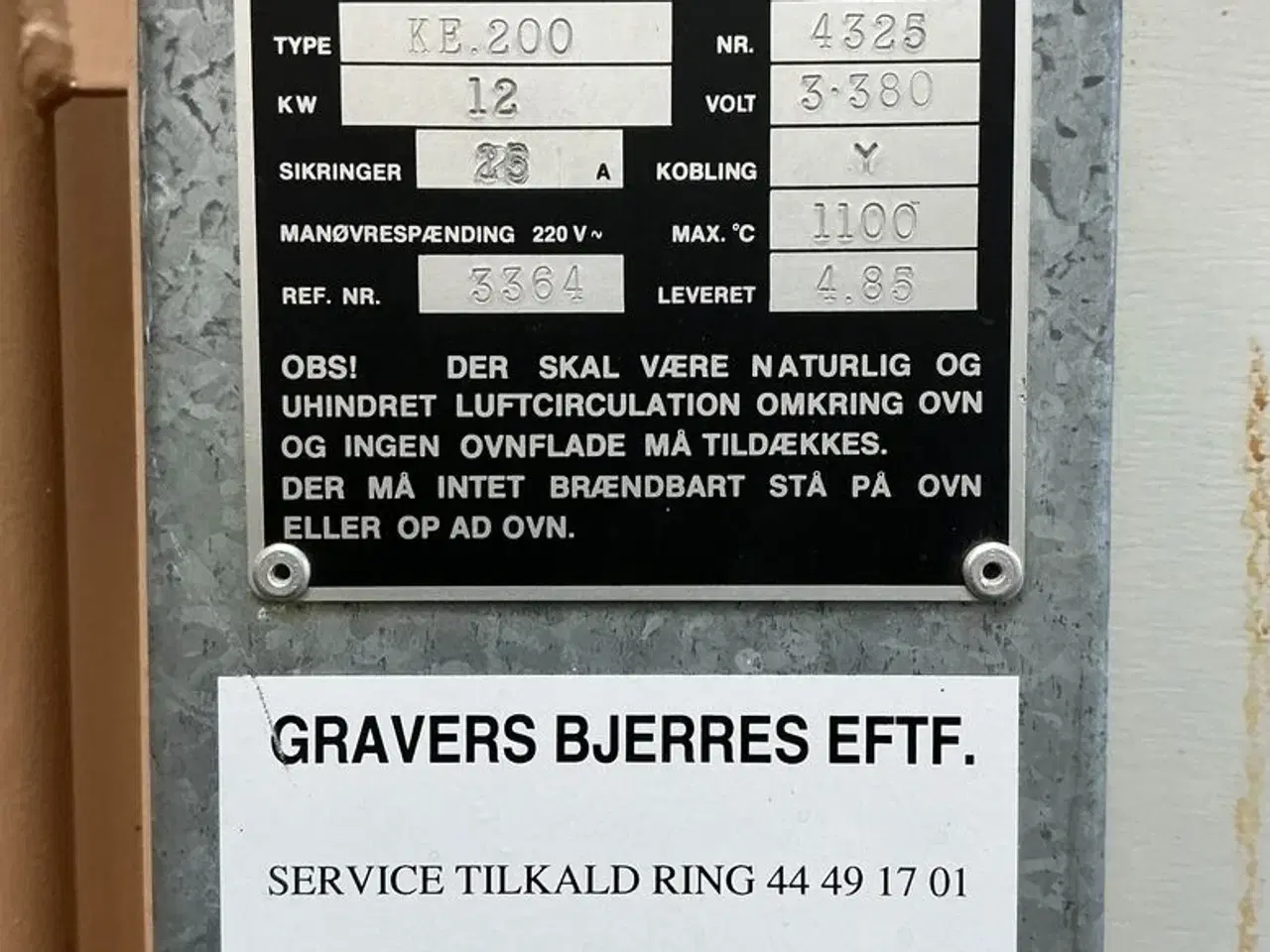 Billede 7 - Gravers Bjerre keramikovn KE 200