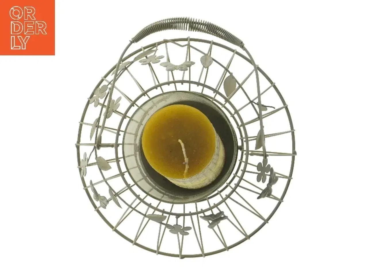 Billede 2 - Lanterne med lys (str. 25 cm)