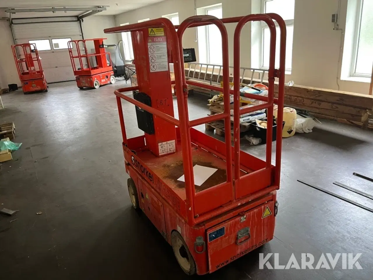 Billede 4 - Søjlelift Snorkel M1230E