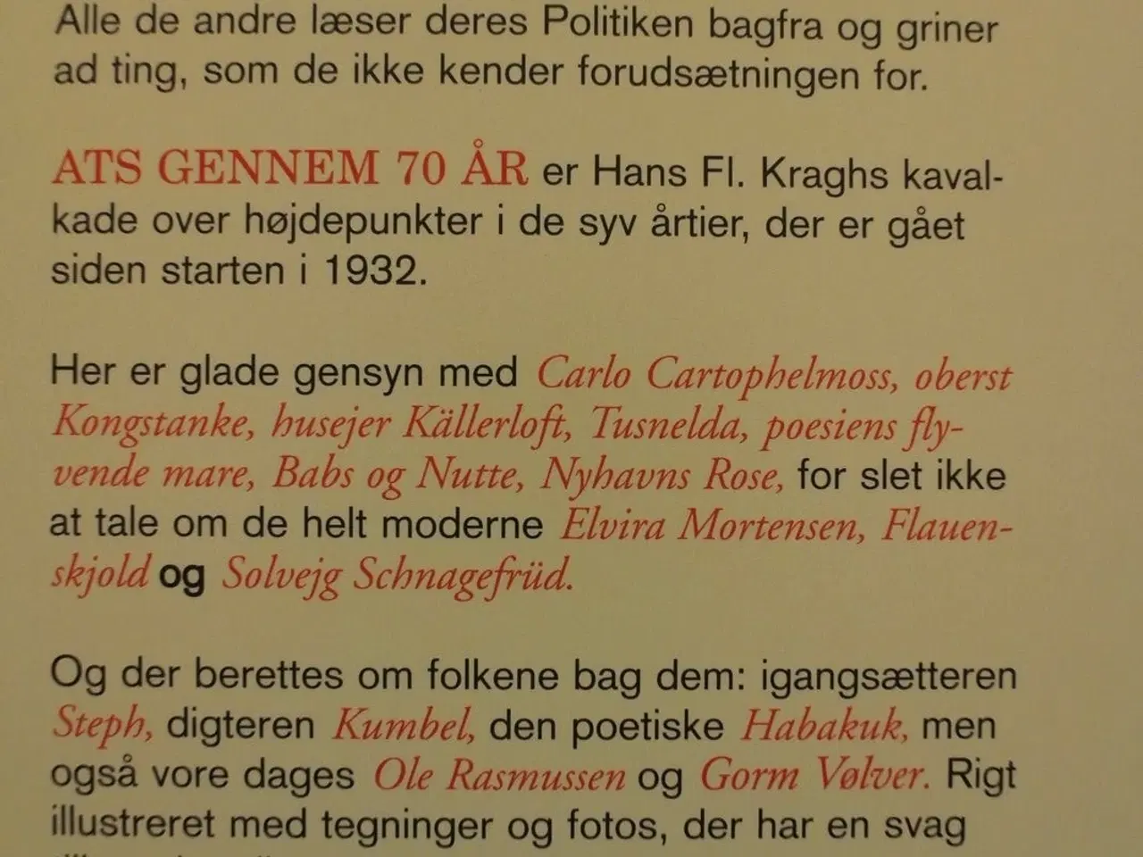 Billede 3 - ats gennem 70 år - at tænke sig, af hans flemming 