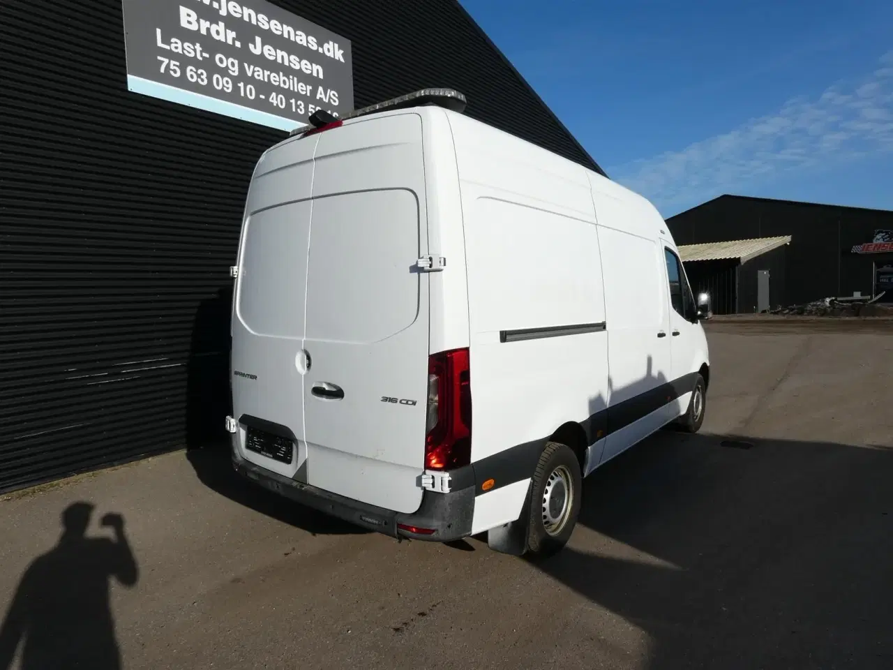 Billede 6 - Mercedes-Benz Sprinter 316 2,1 CDI A2 H2 RWD 7G-Tronic 163HK Van Aut.