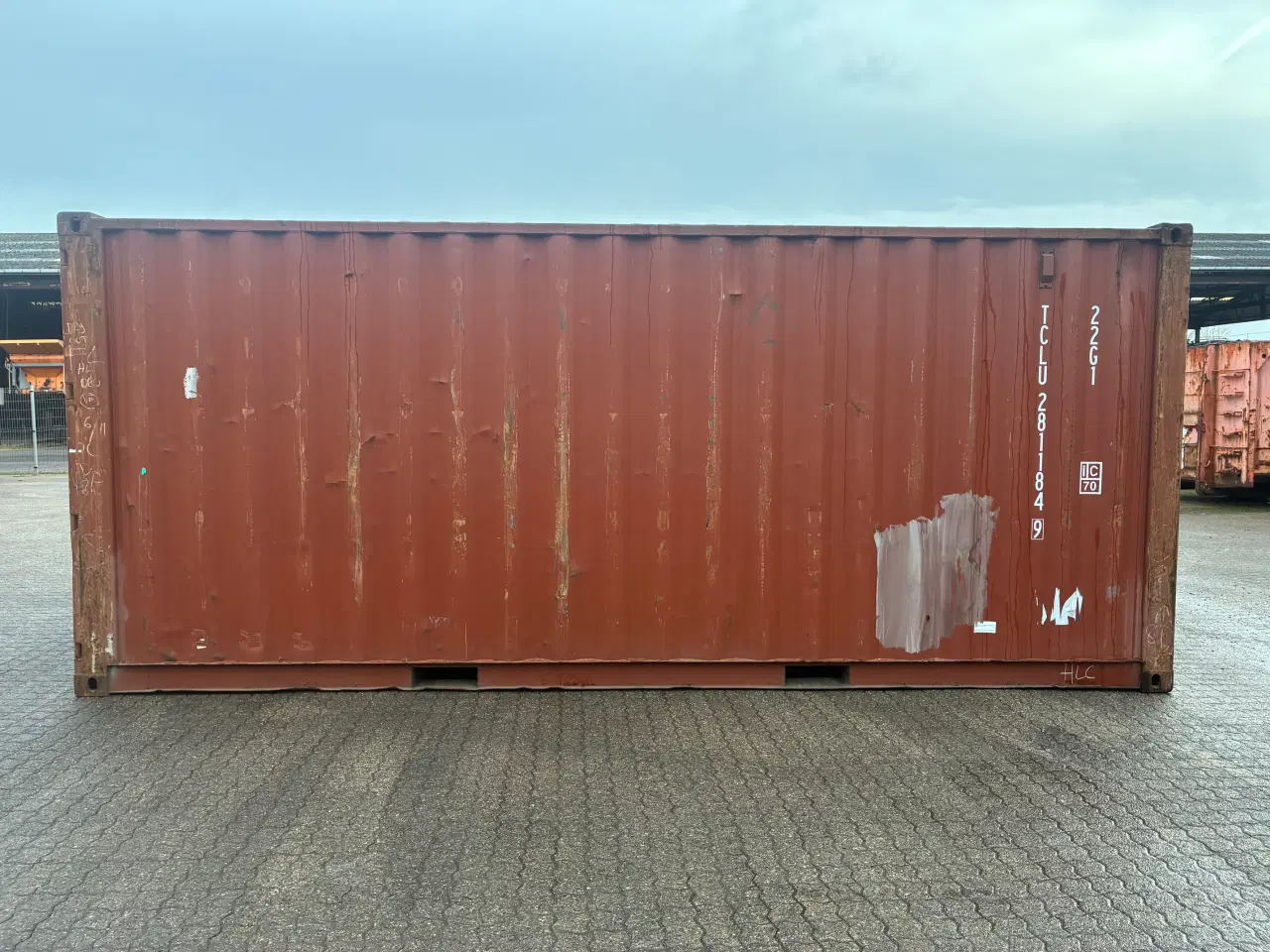 Billede 3 - 20 fods Container- ID: TCLU 281184-9