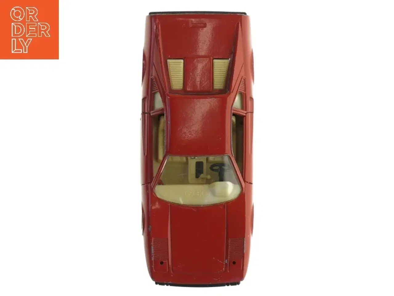 Billede 3 - Rød modelbil (str. 18 x 7 cm)